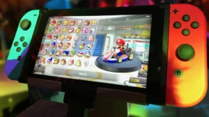 Top Mobile Games 2025: The New Era of Mobile Entertainment Top mobile games 2025 main poster with futuristic neon lights