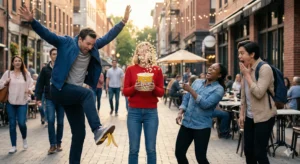 comedy movies list showing humorous moments from modern comedy films