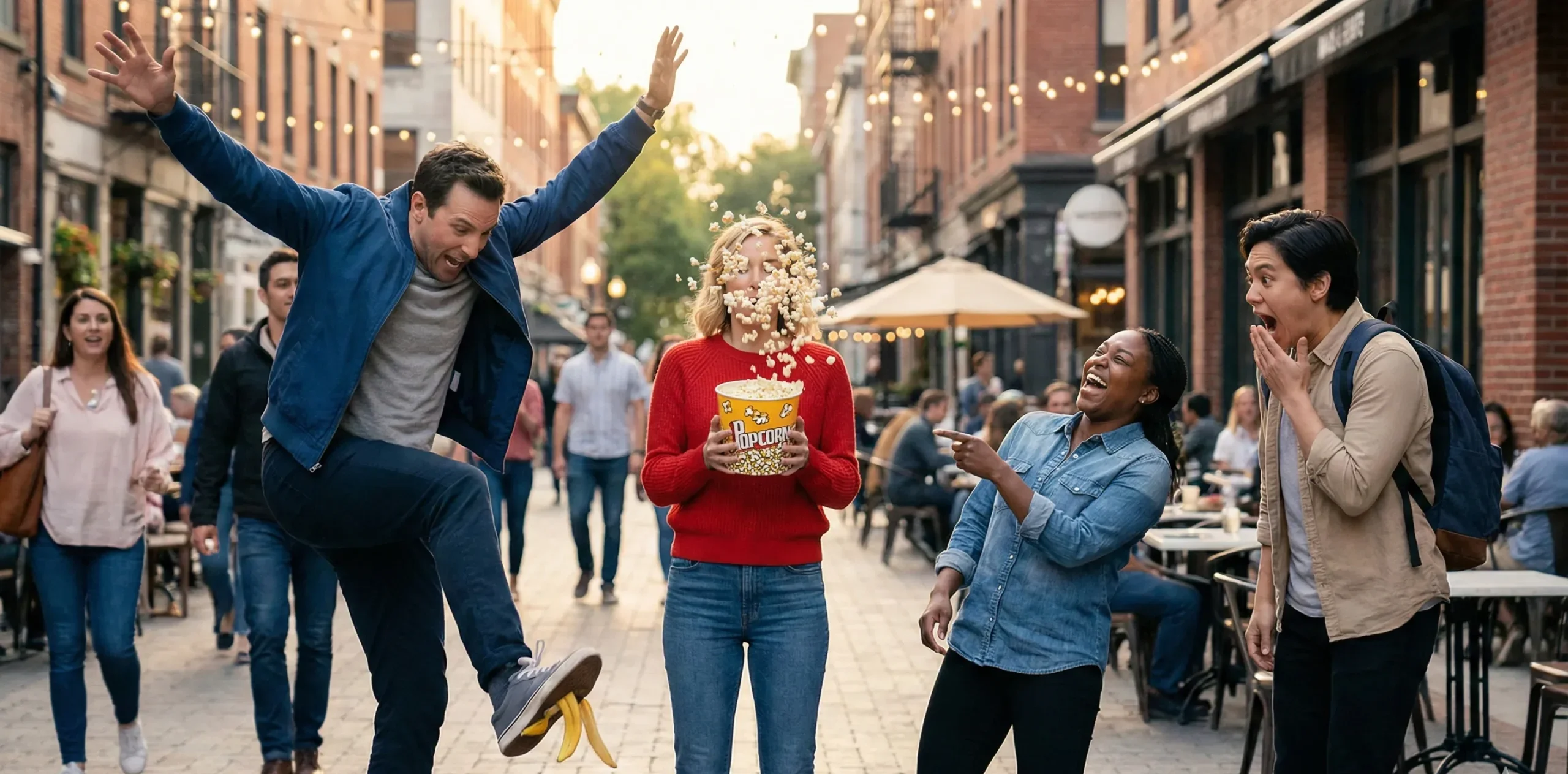 comedy movies list showing humorous moments from modern comedy films