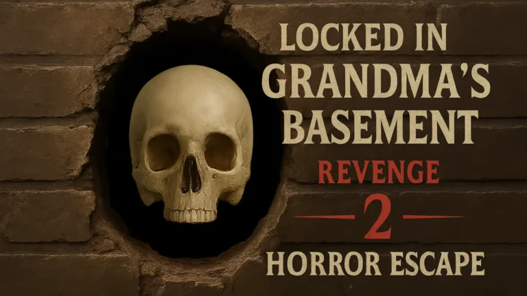 Locked in Grandma’s Basement 2 Revenge Horror Escape game cover image
