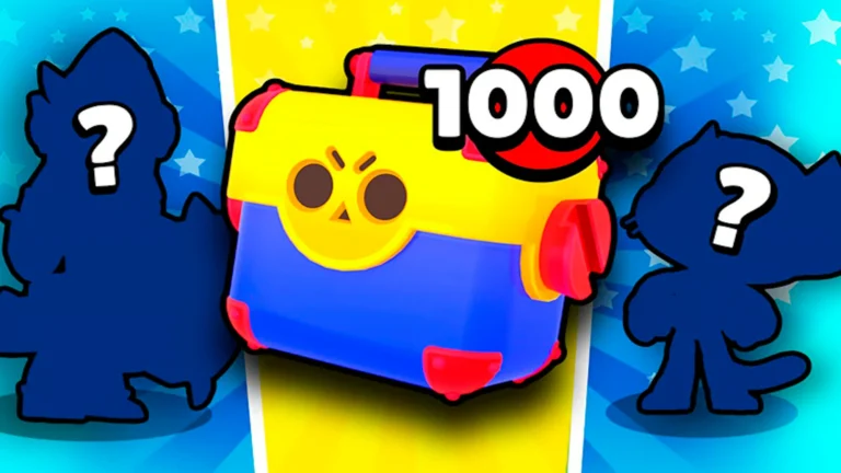 Colorful cartoon reward chest with question mark characters representing progression and discovery in BS Simulator game