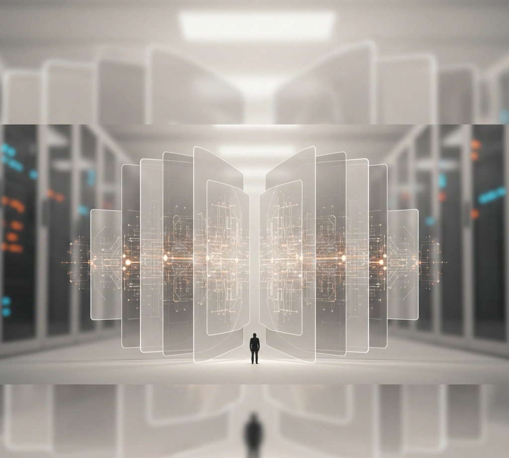 Digital infrastructure representing systemic solutions to mobile payment fraud