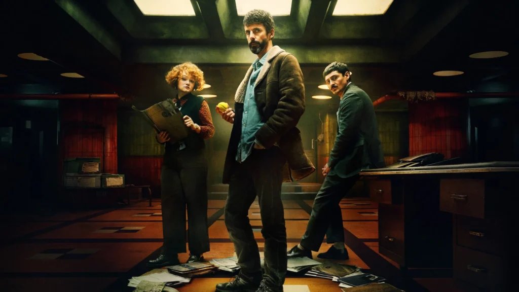 Dept Q crime mystery series scene from Netflix