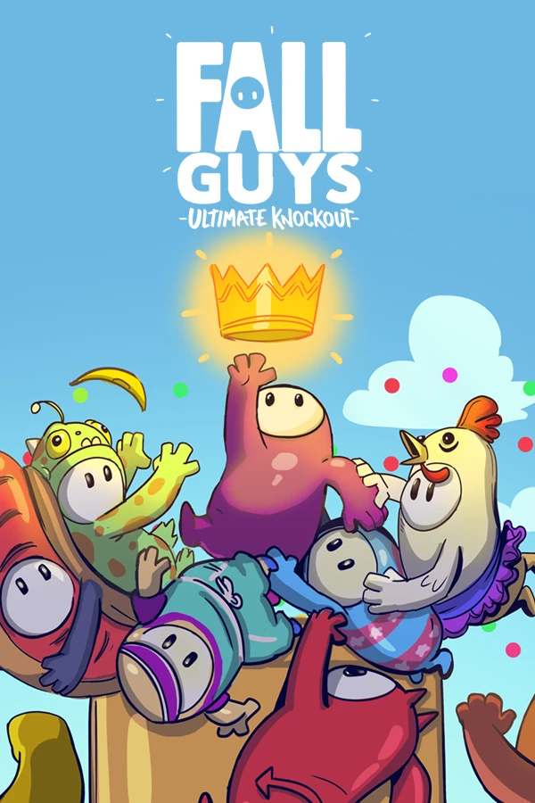 Fall Guys official game cover art