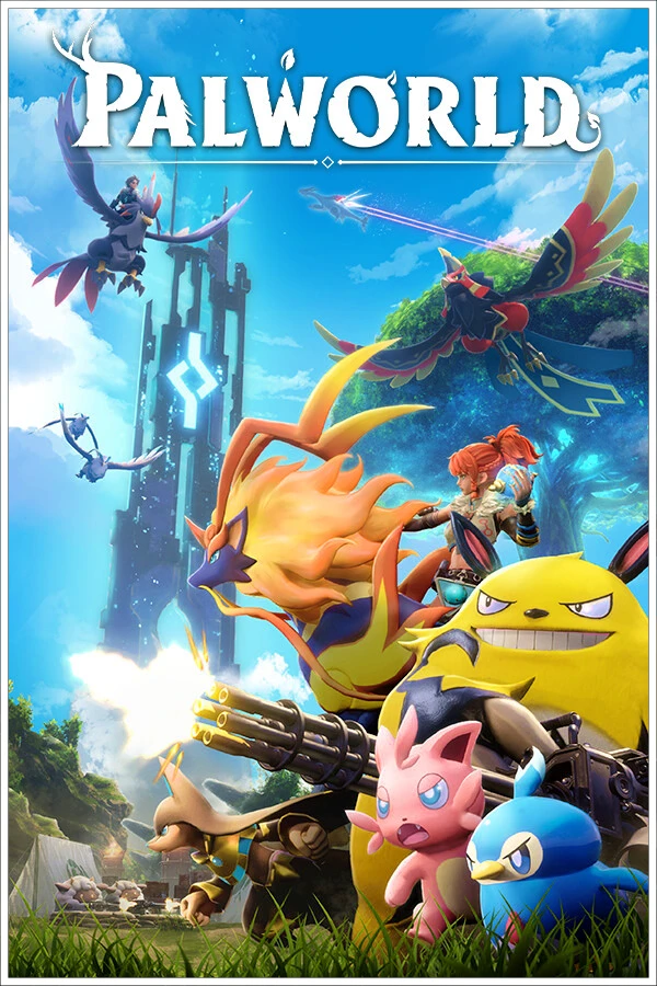 Palworld official game cover art