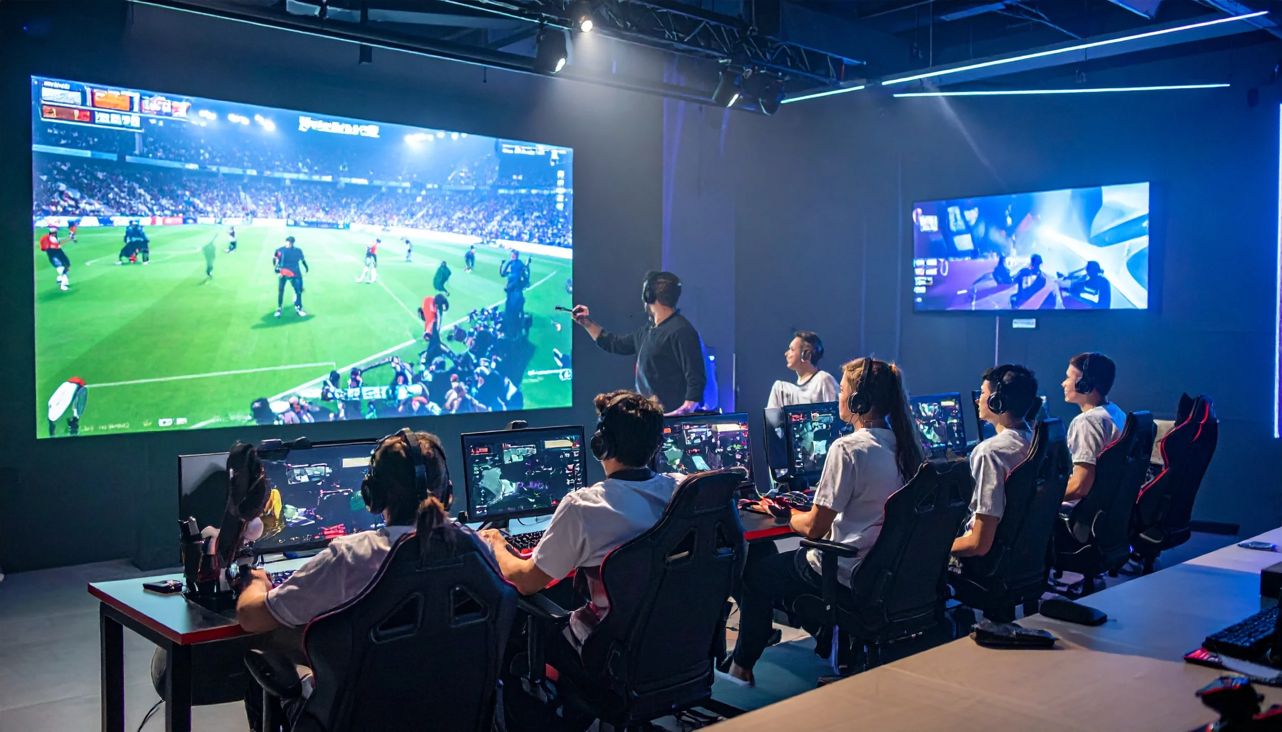 how to join an esports team team evaluation with coach reviewing players communication and gameplay decisions