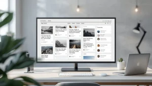 blog structure problems dashboard content layout example