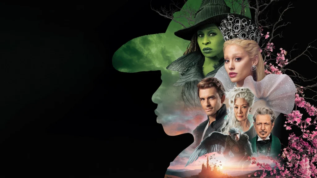 Wicked For Good fantasy musical movie poster 2025