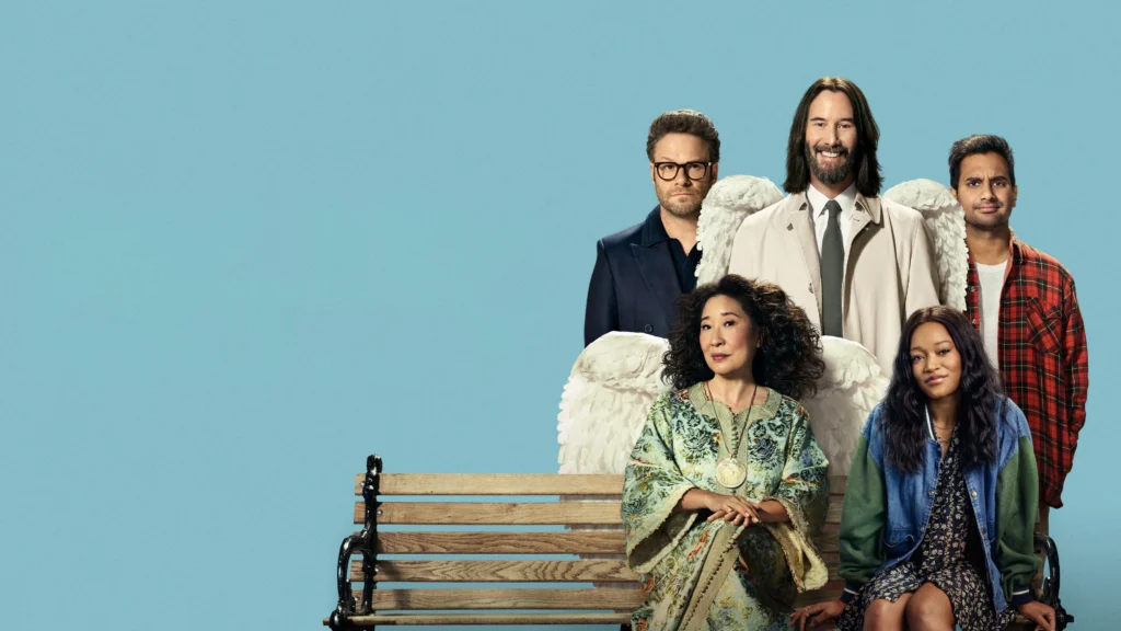 Good Fortune fantasy comedy movie Keanu Reeves guardian angel 2025
