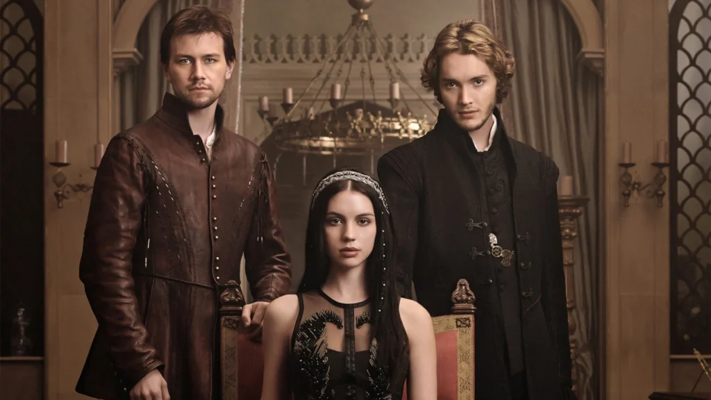 Adelaide Kane as Mary Queen of Scots at French court in Reign