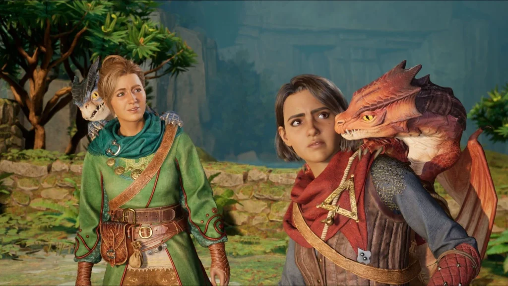 Split Fiction two player co-op adventure jumping between sci-fi and fantasy worlds