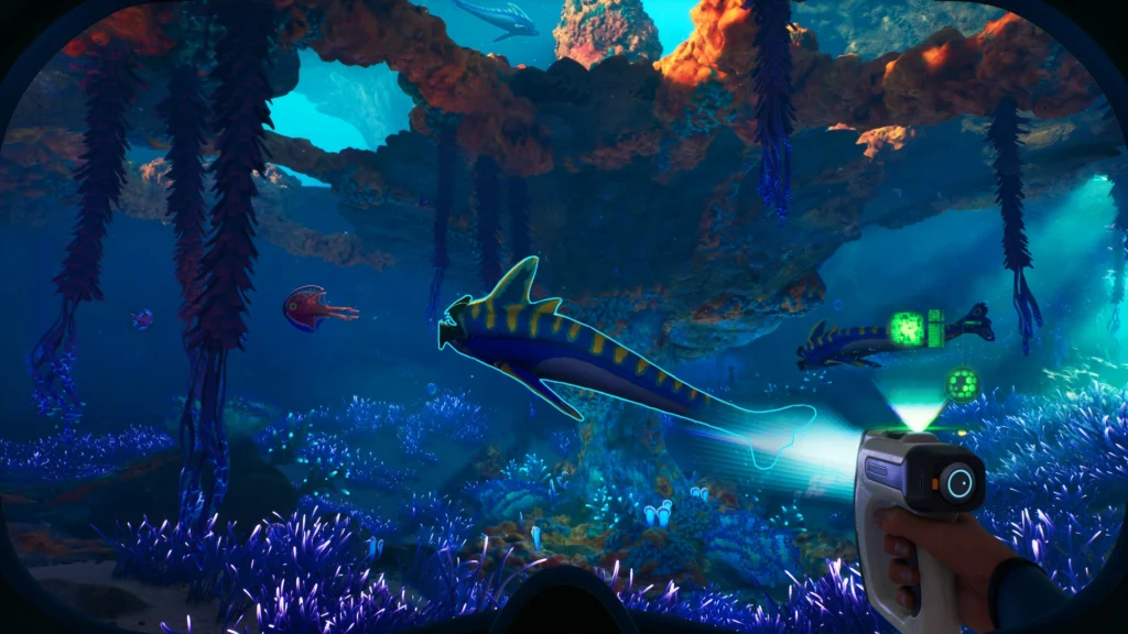 Subnautica 2 four player co-op underwater survival in alien ocean biomes
